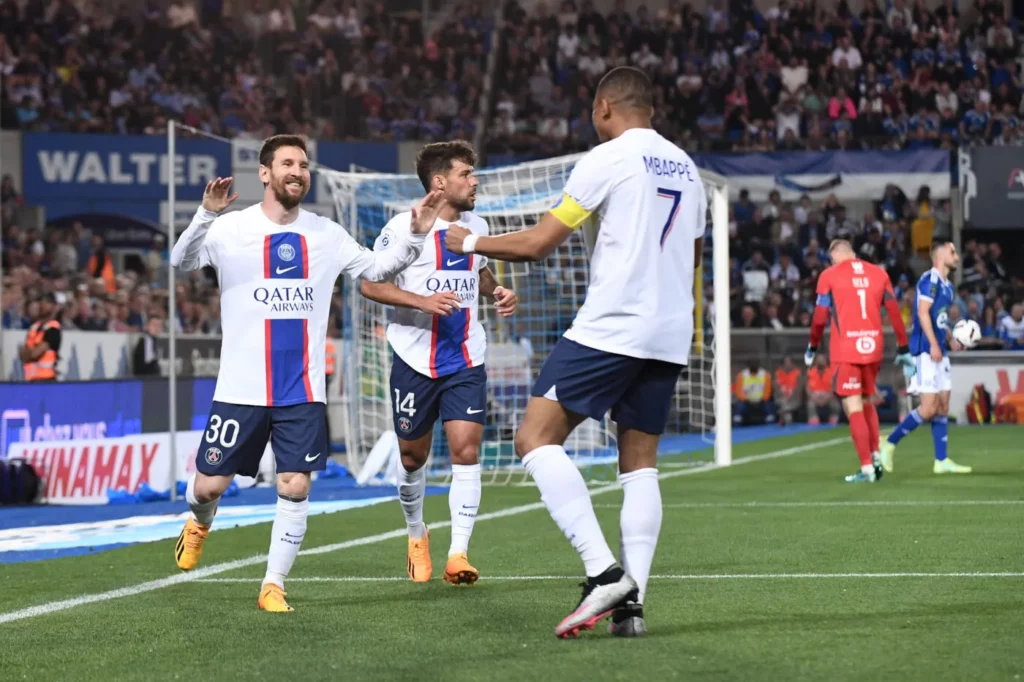 le psg champion sans briller a strasbourg