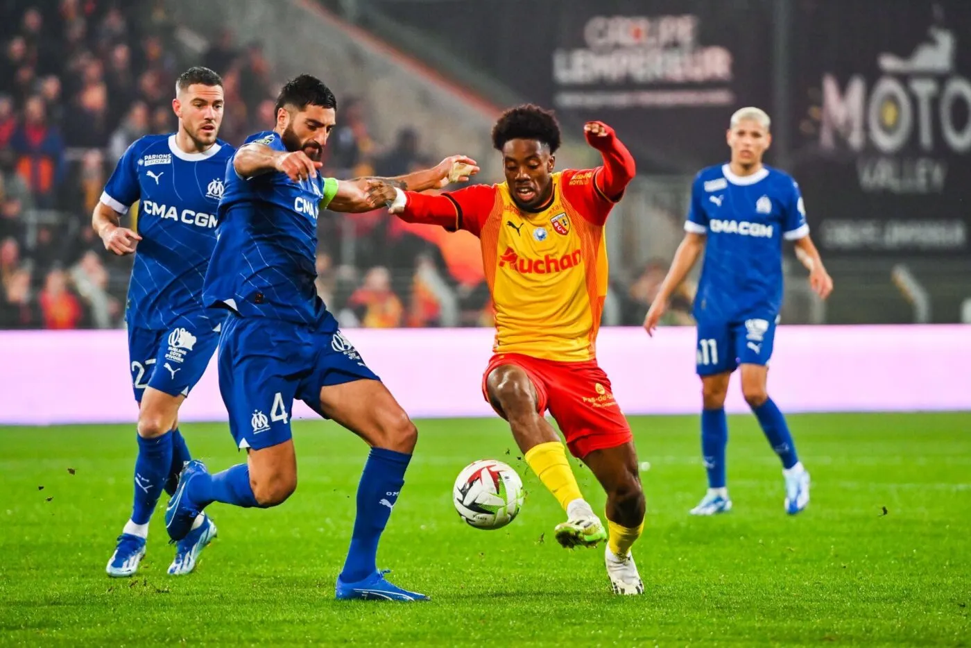suivez en direct lens olympique de marseille