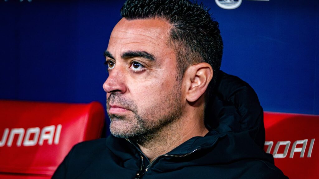 L entraineur du Barca Xavi 1827273